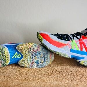 Jordan Westbrook One Take 2 Multicolor Basketball Shoes CW2457-101 Men's Sz 14